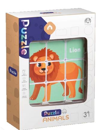Animal themed magnetic puzzle (6 patterns)   ITEM NO.： W046698