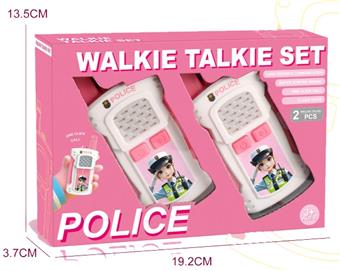 Police intercom (pink)   ITEM NO.： W062080