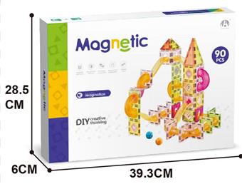 5.5CM Pipe Ball Magnetic Building Blocks 90PCS   ITEM NO.： W046794