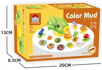Yilong Noodle Machine Color Mud Set DIY   ITEM NO.： W053041