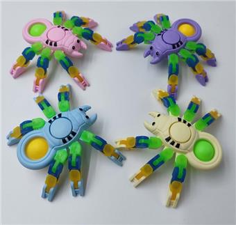 New Spider Night Light Bubble Music Mechanical Gyroscope (Main color has changed)   ITEM NO.： W041594