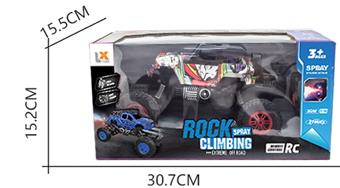 1: 16 Six way light spray jeep watermark climbing car   ITEM NO.： W060628