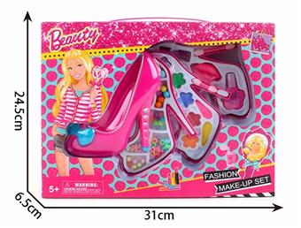 Fashion Barbie High Heels with Three Layers of Beads and Cosmetics   ITEM NO.： W058430