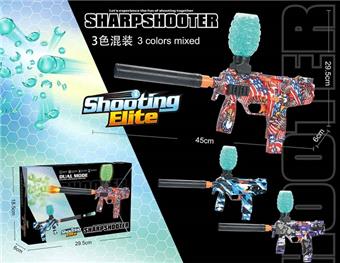 Luminous Spitfire Hand Automatic Electric Barrett Water Bullet Gun   ITEM NO.： W064907