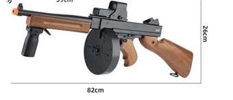 Thompson submachine gun high-speed continuous firing water cannon   ITEM NO.： W063547