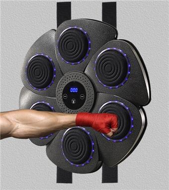 Cross border popular smart music boxing target electronic boxing children's training device home combat boxing wall target   ITEM NO.： W062675