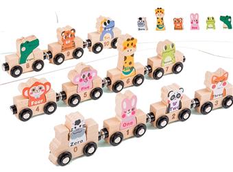 Animal digital small train magnetic model   ITEM NO.： W043970