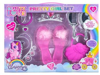 Princess Fairy Stick Electroplating Jewelry Set   ITEM NO.： W057785