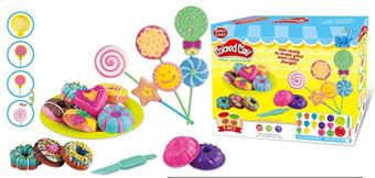 Sweet donuts, lollipops, colored clay   ITEM NO.： W053402