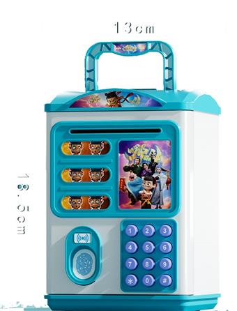 Puzzle fingerprint password piggy bank   ITEM NO.： W051027