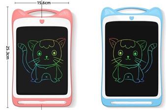 9-inch kitten color screen LCD electronic writing board drawing board graffiti drawing board handwriting board (CR2025 power pack * 1) monochrome clear installation   ITEM NO.： W056465