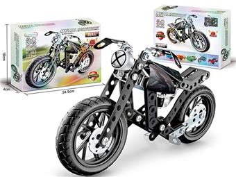 Metal block assembly race car 117PCS   ITEM NO.： W042300