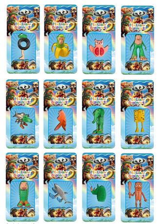 Shanhaijing wooden stick figurine 1 card pack/12 styles   ITEM NO.： W055649