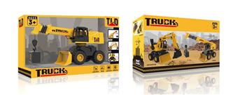 1: 16 inertia four-wheel crane (with sound)   ITEM NO.： W047391