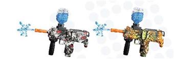 Type A, Water Bullet Electric Gun (with battery, USB charging cable, protective goggles, 4 packs of water bullets, 2 grenade magazines)   ITEM NO.： W063121