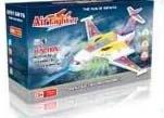 Electric universal music airplane (with 9 lights)   ITEM NO.： W054357
