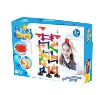 Ball track building blocks 74pcs   ITEM NO.： W046395