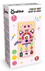 Robot Busy Board - Pink   ITEM NO.： W043443