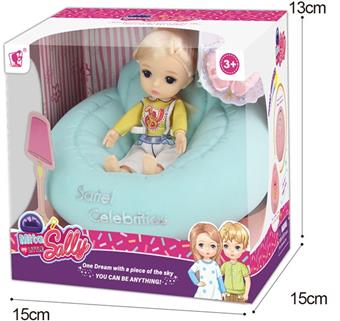 5-inch fashionable doll with full enamel sofa storage jar   ITEM NO.： W051819
