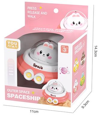 Cartoon press UFO   ITEM NO.： W062923