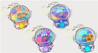 Interstellar Space Keychains (24PCS)   ITEM NO.： W048329