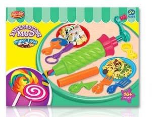 Qile Colorful Clay Candy Set   ITEM NO.： W054059
