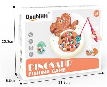 Tyrannosaurus rex fishing plate (dinosaur egg)   ITEM NO.： W062916