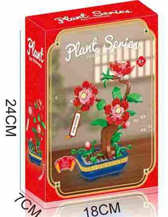 Rose 325PCS - Flower Series   ITEM NO.： W059996