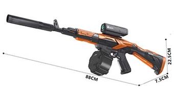 Future Sci Fi AK Water Bullet Gun   ITEM NO.： W063176