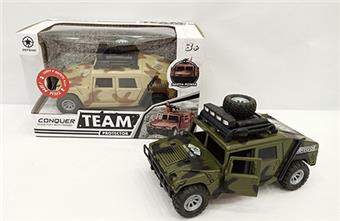 Inertial Hummer military vehicle with lighting and music   ITEM NO.： W041730