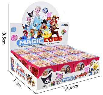 3.5CM Barbie Doll Cube (UV Printed)   ITEM NO.： W042690