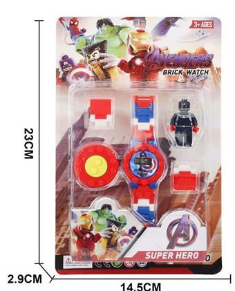 Captain America electronic block watch   ITEM NO.： W061426