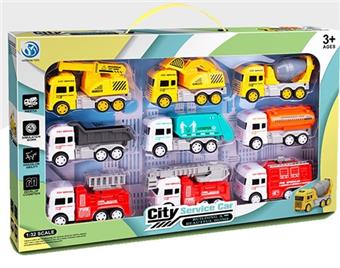 9 inertia engineering vehicles   ITEM NO.： W042911