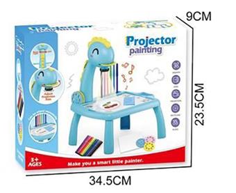 Dinosaur Large Projection Table Puzzle Writing Board Drawing Board   ITEM NO.： W056639