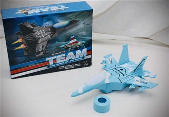 Camouflage lighting music universal electric fighter, electric aircraft, military aircraft   ITEM NO.： W054306