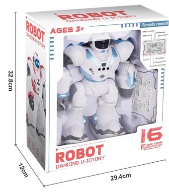 (Infrared) Intelligent, gesture sensing, story telling, knowledge Q&A, dancing action programming robot (with built-in 3.7V 500mA lithium battery)   ITEM NO.： W054926
