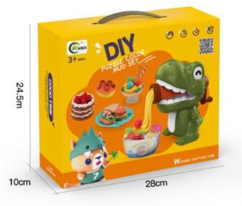 Dinosaur colored clay noodle machine (CPC)   ITEM NO.： W052118