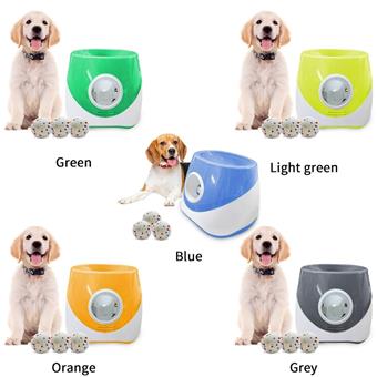 (Improved version) Medium pet ball thrower, dog toy launch ball (regular with 3 2.3Inch ETPU balls)   ITEM NO.： W062216