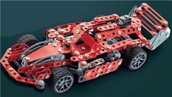 Metal building block assembly F1 racing car 287PCS   ITEM NO.： W042309