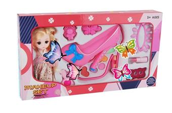 High heels+doll makeup set   ITEM NO.： W059863