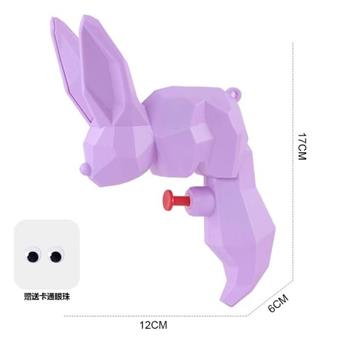 Geometric small water gun, mixed with 3 colors   ITEM NO.： W067777