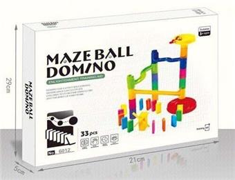 33pcs Domino Ball Track Building Blocks   ITEM NO.： W046438
