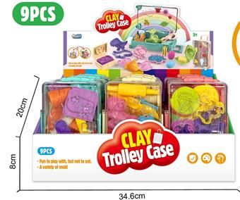 Ice cream clay set (9 pieces)   ITEM NO.： W053645