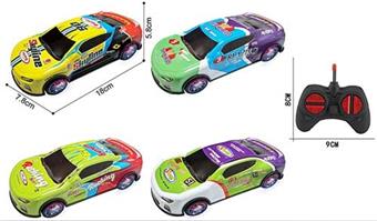 27 frequency 1:24 four-way rally car alloy remote control with lights   ITEM NO.： W060815