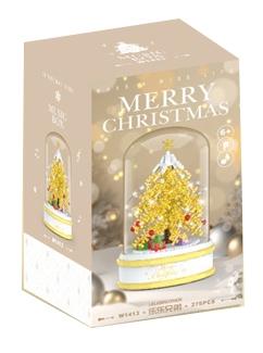 276PCS Transparent Yellow Christmas Tree (low-priced impulse version)   ITEM NO.： W045219