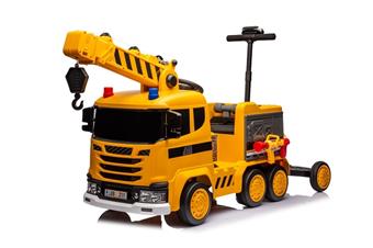 Large scale parent-child simulation engineering vehicle with lifting arm child stroller   ITEM NO.： W068068