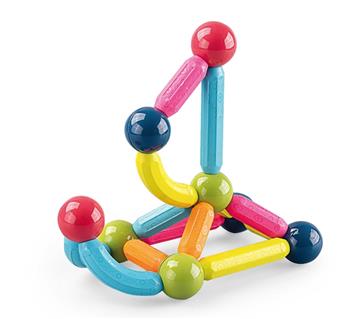68PCS small-sized assembled magnetic bars+small storage box   ITEM NO.： W046574