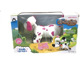 Remote control toy, remote control animal two-way 2.4G remote control jumping dog   ITEM NO.： W055156