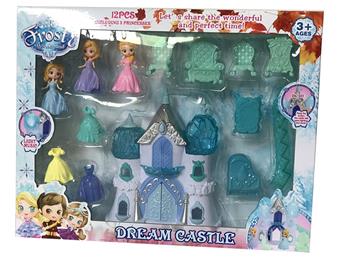Castle with lights and music   ITEM NO.： W055708