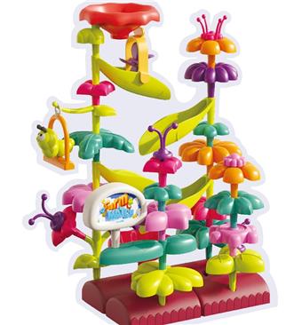 Puzzle Block Flowers (49PCS)   ITEM NO.： W062145